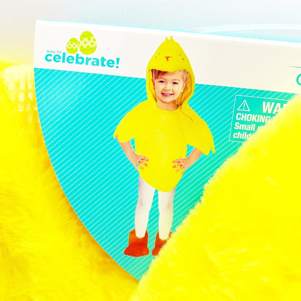 Yellow Chick Costume Toddler Small Boy Girl
